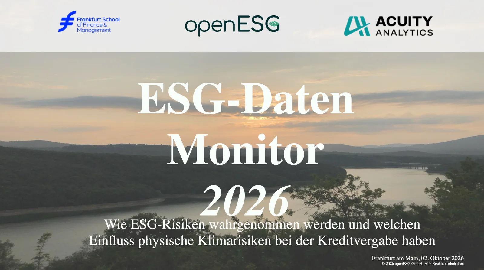 ESG-Daten Monitor 2026